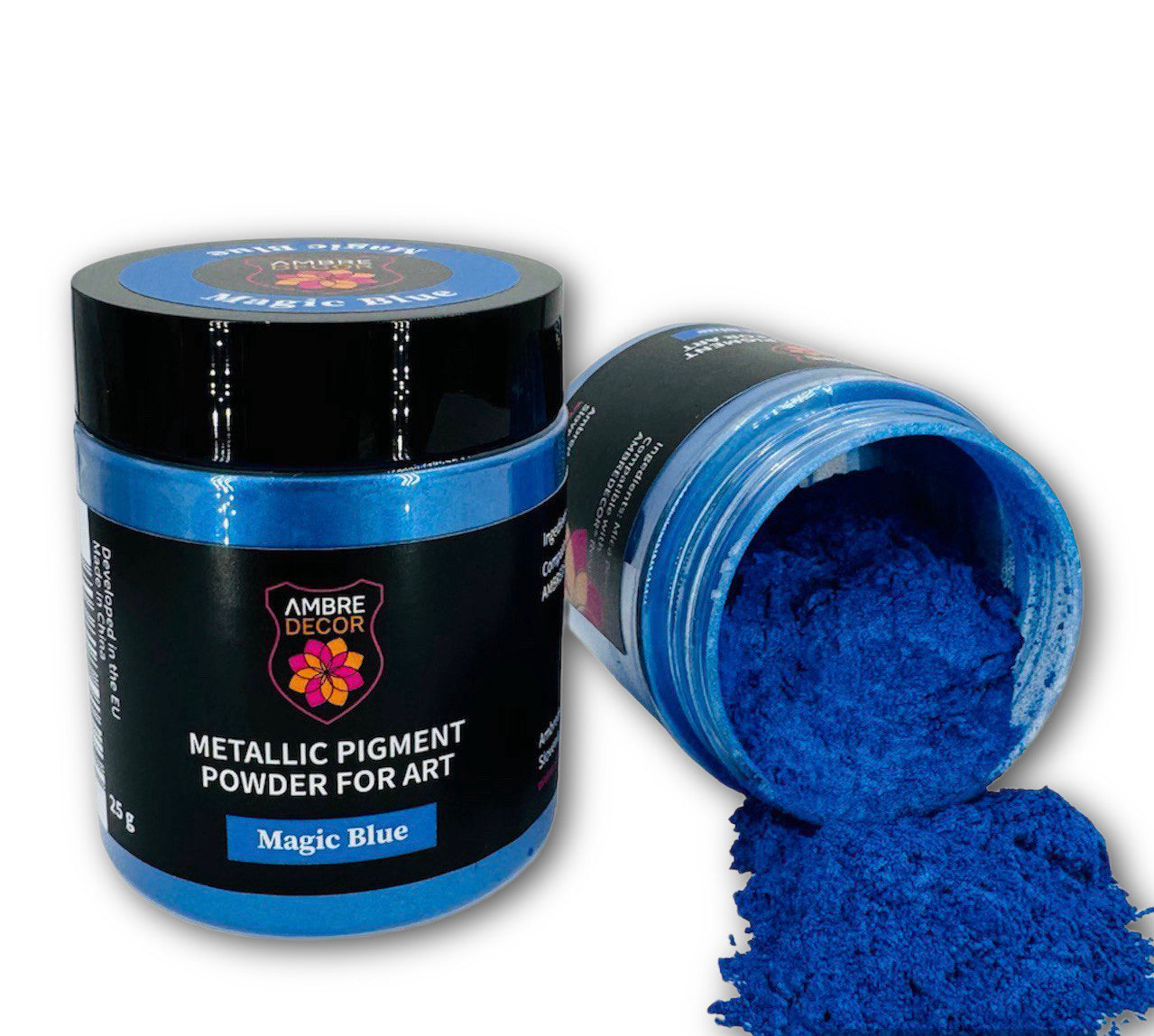 pearlescent metallic pigment for resin art deep casting decoupage laminating high quality ambredecor gold black pearl blackish green bronze brown chestnut cobalt blue cambridge coffee copper iridescent violet irradiant white jungle green light grey luster magic blue