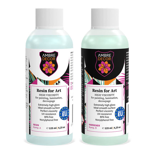 ambredecor resin art decor decoupage kunst harz