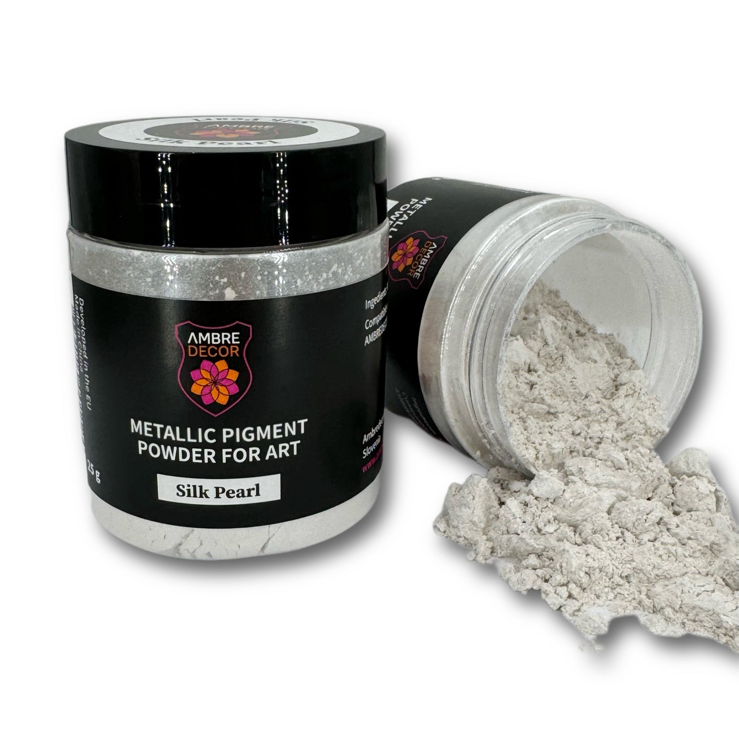 pearlescent metallic pigment for resin art deep casting decoupage laminating high quality ambredecor gold black pearl blackish green bronze brown chestnut cobalt blue cambridge coffee copper iridescent violet irradiant white jungle green light grey luster magic blue nacarat orange pink olive yellow satin bronze silk pearl