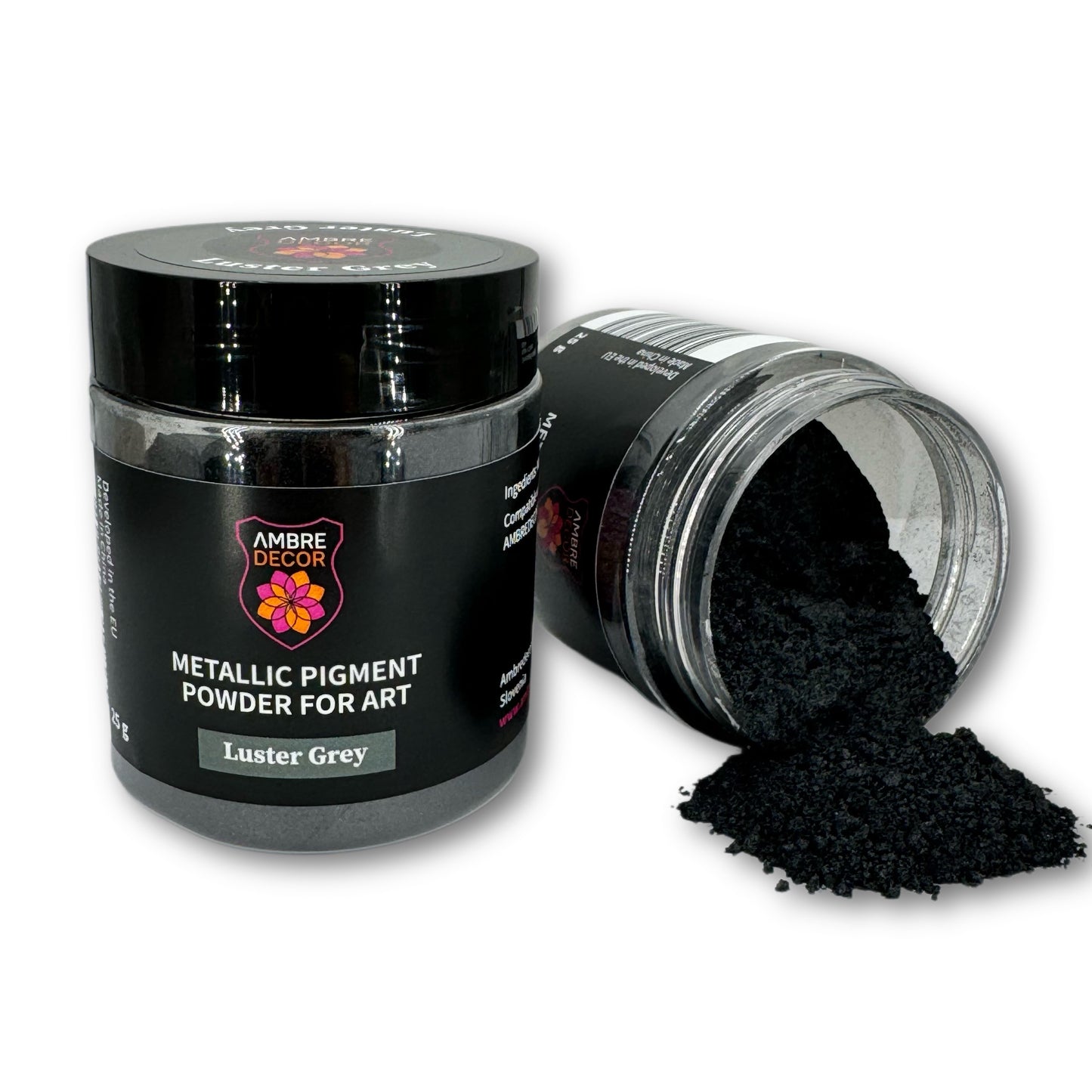 pearlescent metallic pigment for resin art deep casting decoupage laminating high quality ambredecor gold black pearl blackish green bronze brown chestnut cobalt blue cambridge coffee copper iridescent violet irradiant white jungle green light grey luster