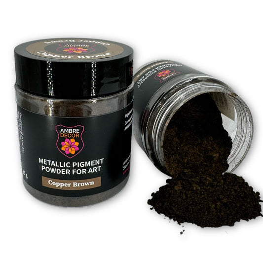 pearlescent metallic pigment for resin art deep casting decoupage laminating high quality ambredecor gold black pearl blackish green bronze brown chestnut cobalt blue cambridge coffee copper