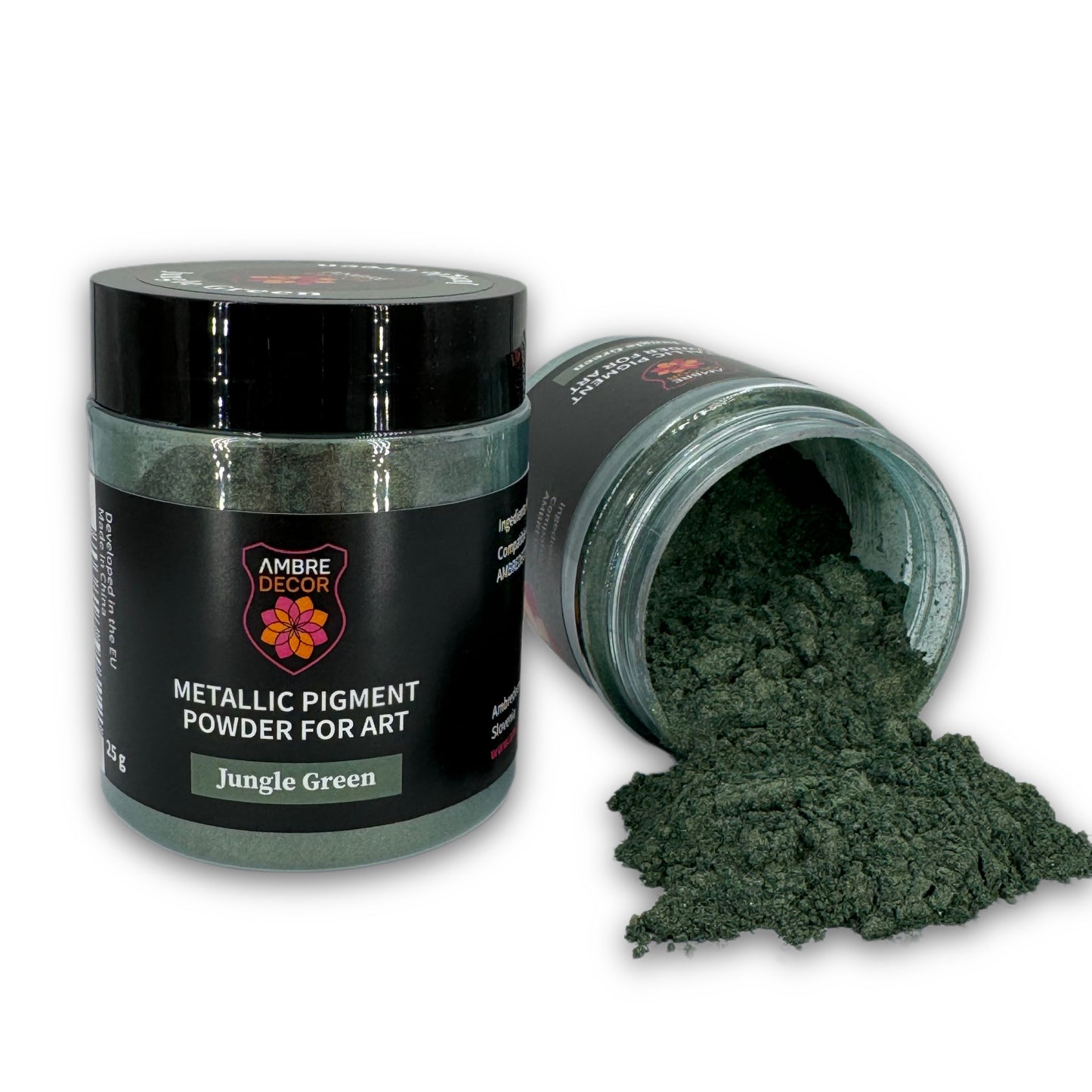 pearlescent metallic pigment for resin art deep casting decoupage laminating high quality ambredecor gold black pearl blackish green bronze brown chestnut cobalt blue cambridge coffee copper iridescent violet irradiant white jungle green