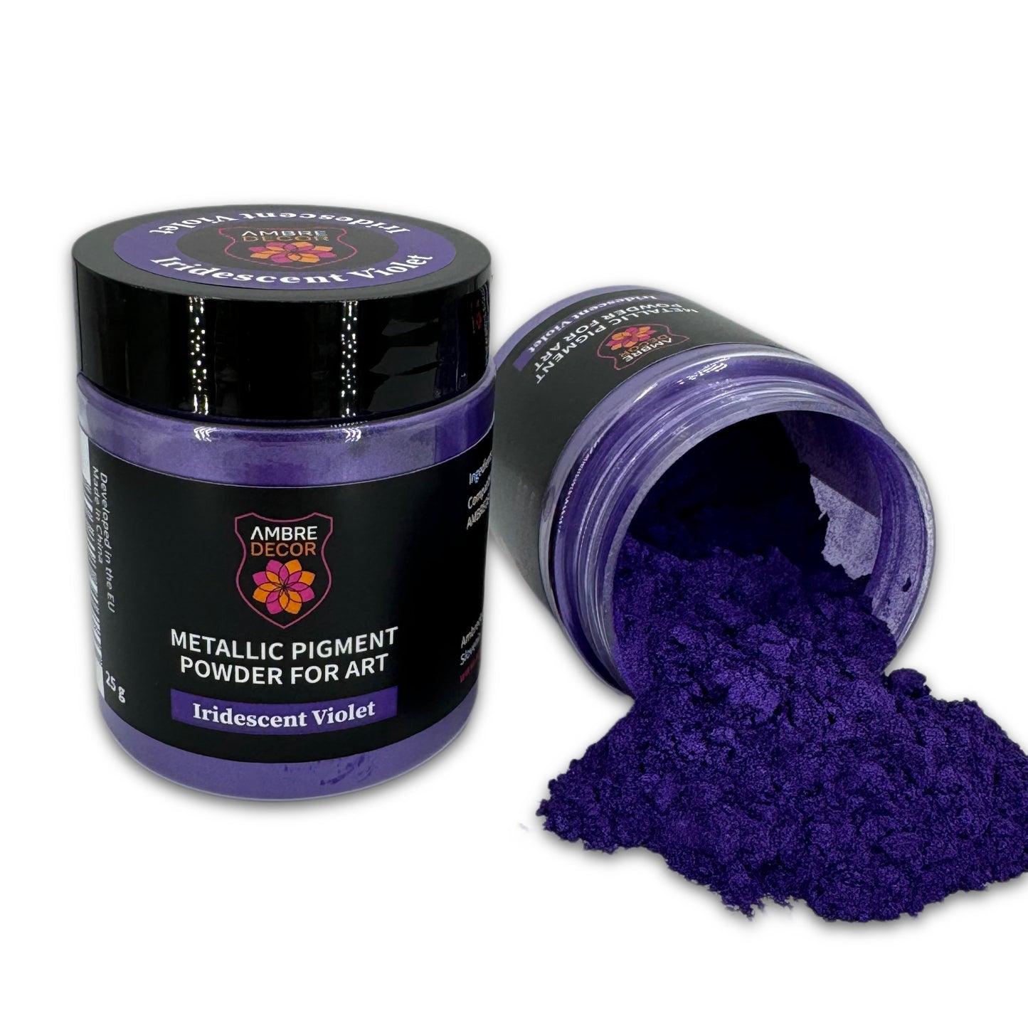 pearlescent metallic pigment for resin art deep casting decoupage laminating high quality ambredecor gold black pearl blackish green bronze brown chestnut cobalt blue cambridge coffee copper iridescent violet