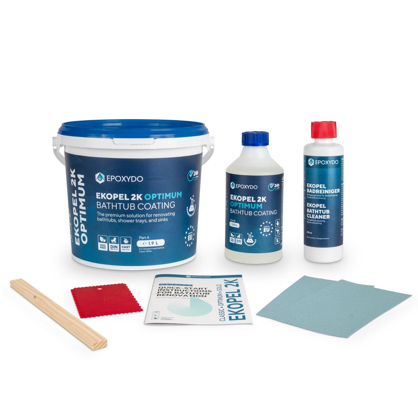 EKOPEL 2K Optimum Bathtub resurfacing set
