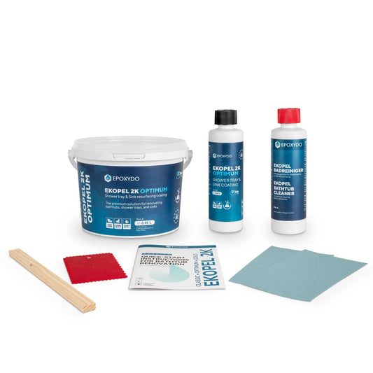 EKOPEL 2K Optimum shower tray resurfacing set