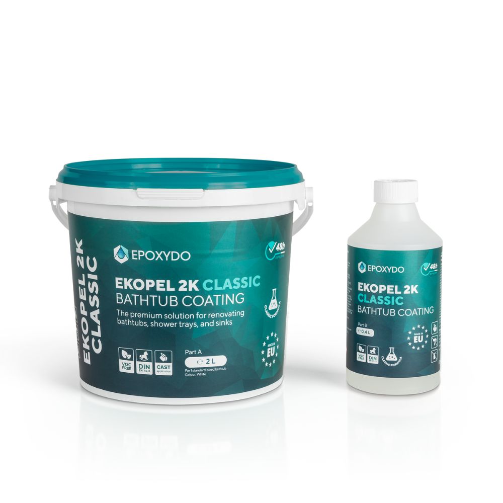 EKOPEL 2K Classic Bathtub resurfacing set